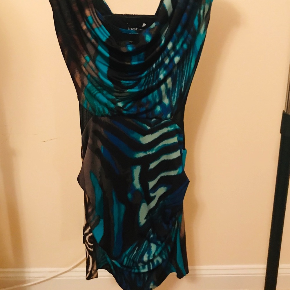 Bebe colorful party dress